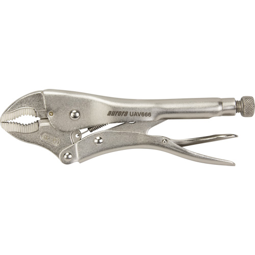 Pince-&eacute;tau avec coupe-fils, Longueur 10", M&acirc;choire courb&eacute;e Equipex