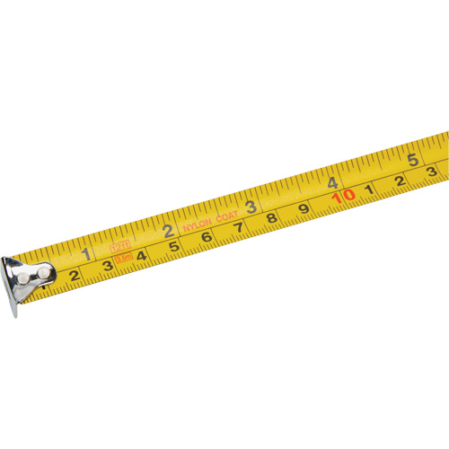 Ruban &agrave; mesurer, 5/8" x 12', Marques de goujon Imp&eacute;rial & m&eacute;trique Equipex