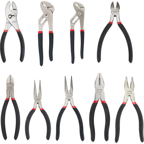 All-Purpose Plier Set, 9 Pieces Equipex