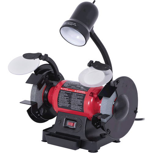 IBG-6 Meuleuse d'&eacute;tabli, Dia de roue 6", 1/2 CV, 3600 tr/min Equipex