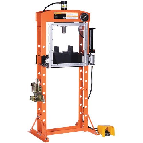 Super Heavy-Duty Shop Press, 20 Ton(s) Capacity Equipex