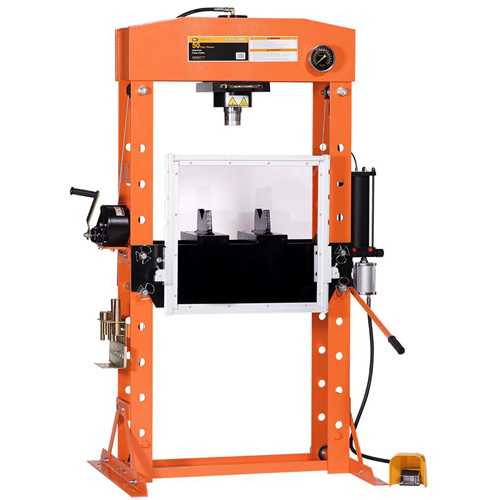 Super Heavy-Duty Shop Press, 50 Ton(s) Capacity Equipex