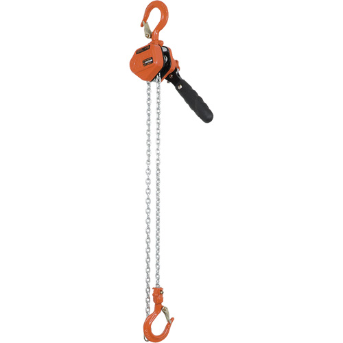 VLP-25-5 VLP Series Lever Puller, 5' Lift, 500 lbs. (0.25 tons) Capacity, Galvanized Steel Chain Equipex