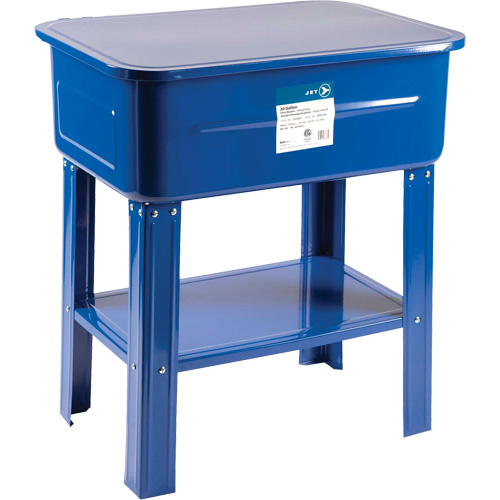 JPW-20 Bac de nettoyage usage intensif, Acier, 20 gal. Equipex