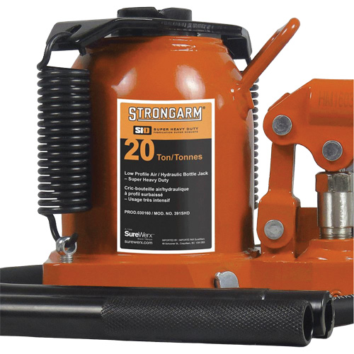 Air Assist Bottle Jacks, 20 Ton(s), Air Hydraulic Equipex