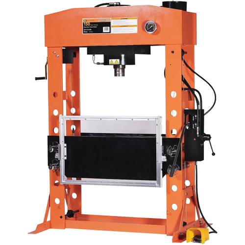 Super Heavy-Duty Shop Presses, 150 Tons Capacity Equipex