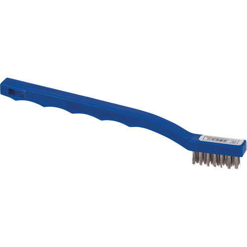 3MPHSS Hand Scratch Brushes, Stainless Steel, 3 x 7 Wire Rows, 7-1/4" Long Equipex