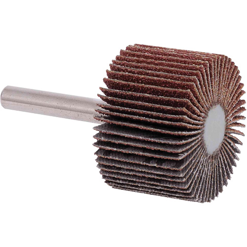 Flap Wheels, 40 Grit, 1-1/2" x 1" Equipex
