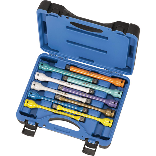 JTLE-10S Torque Limiting Extension Sets, 1/2"/80 ft-lbs. Drive, 65 ft-lbs./100 ft-lbs./120 ft-lbs./140 ft-lbs./75 ft-lbs./90 ft-lbs./110 ft-lbs./150 ft-lbs./160 ft-lbs. Torque, Multiple Equipex