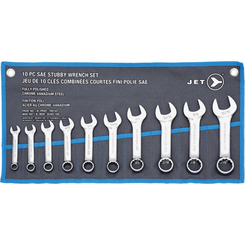 SCWS-10S Jeux de cl&eacute;s courtes, Combinaison, 10 morceaux, Imp&eacute;rial Equipex