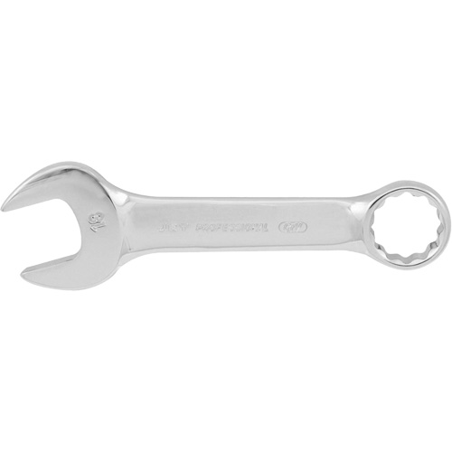 Stubby Combination Wrenches, 18 mm, Chrome Finish Equipex