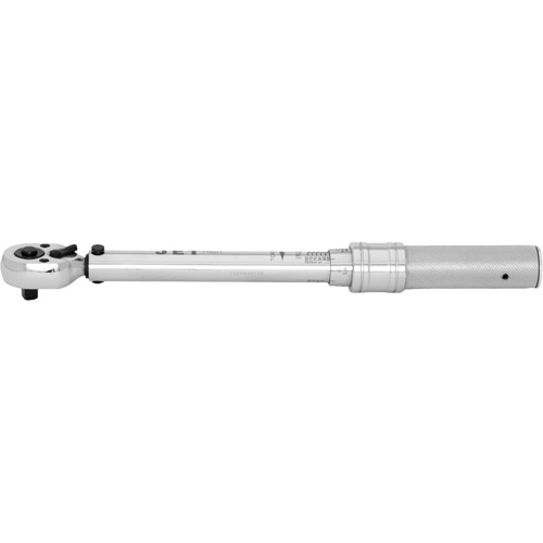 JITW-14250 Industrial Series Torque Wrenches, Click, 1/4" Square Drive, 50 - 250 in-lbs. Equipex