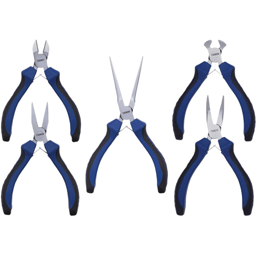 JMP-5S Mini Locking Pliers Sets, 5 Pieces Equipex