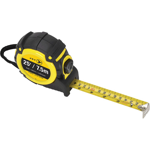 JLTM-425SM Tape Measures, 1" x 25', Metric & Imperial Graduations Equipex