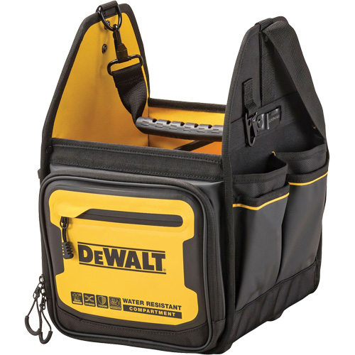 Fourre-tout pour &eacute;lectricien 11", 34 pochettes, Noir/Jaune Equipex