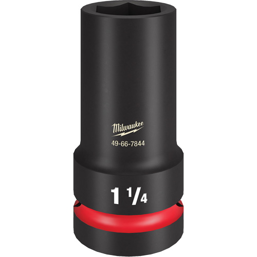 Douille &agrave; paroi extra mince Shockwave Impact Duty, Chocs, 1-1/4", Prise 1", 6 pans, Profond Equipex