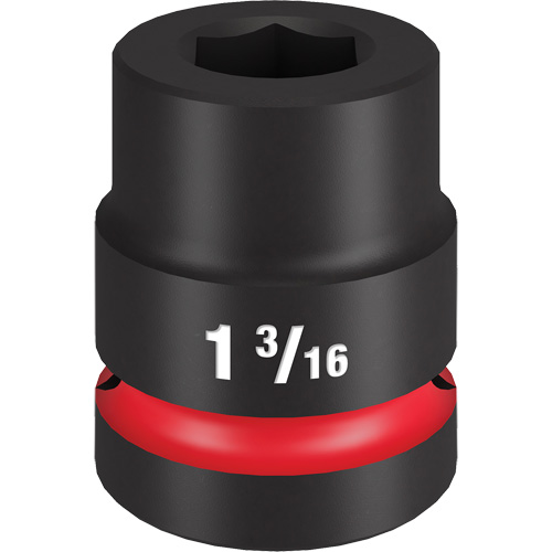 Shockwave Impact Duty Socket, Impact, 1-3/16", 1" Drive, 6 Points Equipex