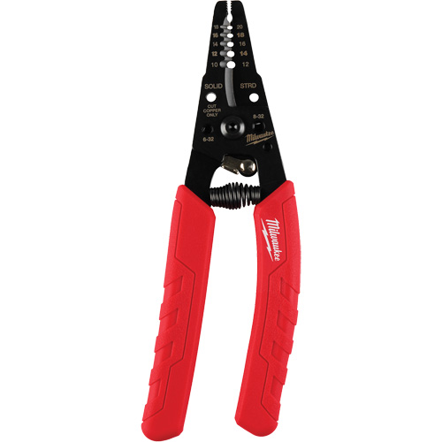 Outil &agrave; d&eacute;nuder et couper les fils &agrave; prise confortable, 10 - 18 AWG Equipex