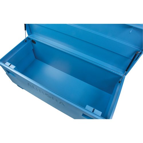 Jobsite Tool Box, 48" x 24" x 27-3/5", Steel, Blue Equipex