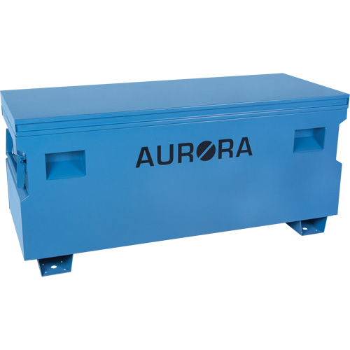 Jobsite Tool Box, 60" x 24" x 27-1/2", Steel, Blue Equipex