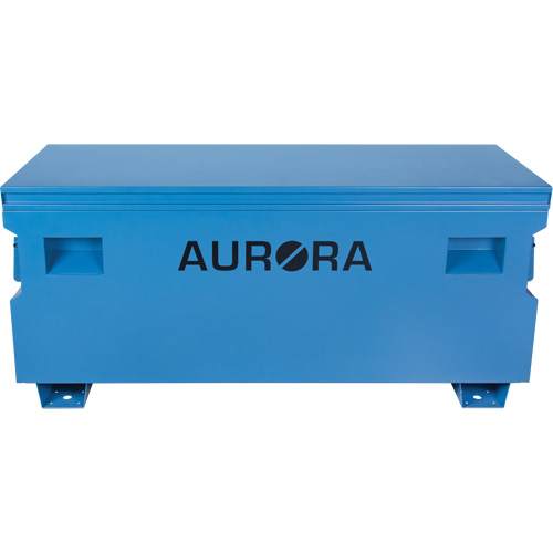 Jobsite Tool Box, 60" x 24" x 27-1/2", Steel, Blue Equipex