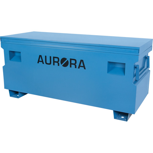 Jobsite Tool Box, 60" x 24" x 27-1/2", Steel, Blue Equipex