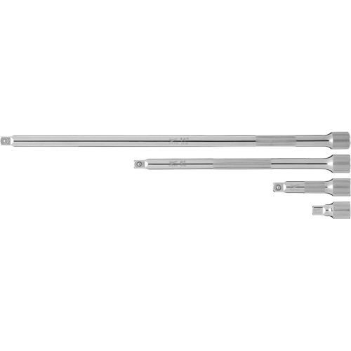 Drive Extension Set, 3/8" Drive, Chrome Finish, 4 Pcs Equipex
