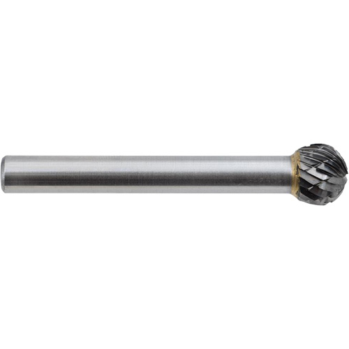 D1-DC JET-KUT GP Ball Shape Carbide Bur, 1/4" Dia. Equipex