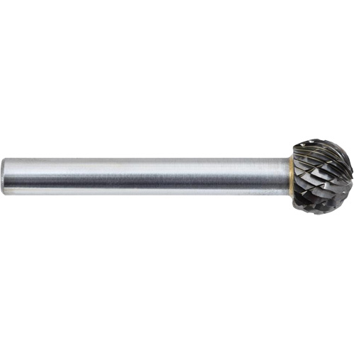 D5-DC JET-KUT GP Ball Shape Carbide Bur, 1/2" Dia. Equipex