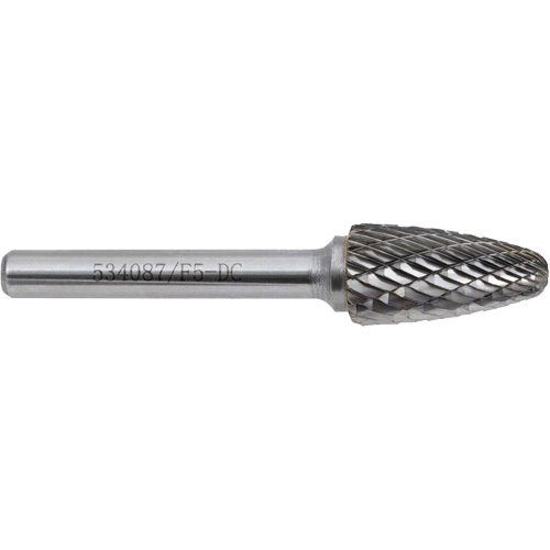F3-DC JET-KUT&reg; Tree Shape Bur (Radius End), 3/8" Dia. Equipex