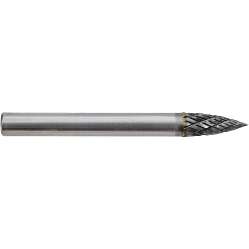G1-DC JET-KUT&reg; Tree Shape Bur (Pointed End), 1/4" Dia. Equipex