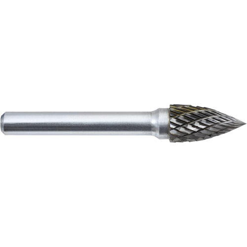 G3-DC JET-KUT Tree Shape Bur (Pointed End), 3/8" Dia. Equipex