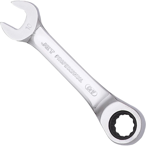 Metric Ratcheting Stubby Combination Wrench Equipex