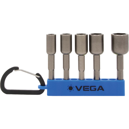 Magnetic Nutsetter Set, 2-9/16" L Equipex