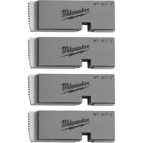 Fili&egrave;res de filetage pour tuyaux universel NPT, Pour tuyau de 1"-2", Acier rapide Equipex