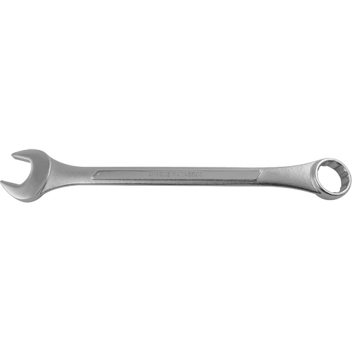 Combination Wrench, 9/16", Chrome Finish Equipex
