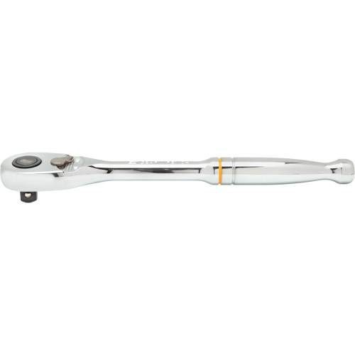 Cl&eacute; &agrave; cliquet &agrave; t&ecirc;te en larme &agrave; d&eacute;clenchement rapide &agrave; 90 dents, Prise de 1/2", Poign&eacute;e Ergonomique Equipex