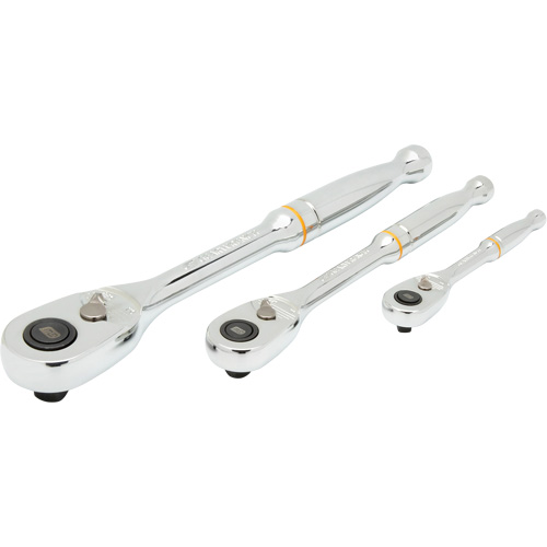 90-Tooth Quick Release Teardrop Ratchet Set Equipex