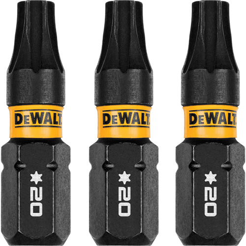 Forets pour tournevis &agrave; chocs FLEXTORQ 3 mcx, Torx, T-20, Prise 1/4" Equipex