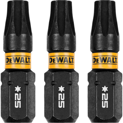 Forets pour tournevis &agrave; chocs FLEXTORQ 3 mcx, Torx, T-25, Prise 1/4" Equipex