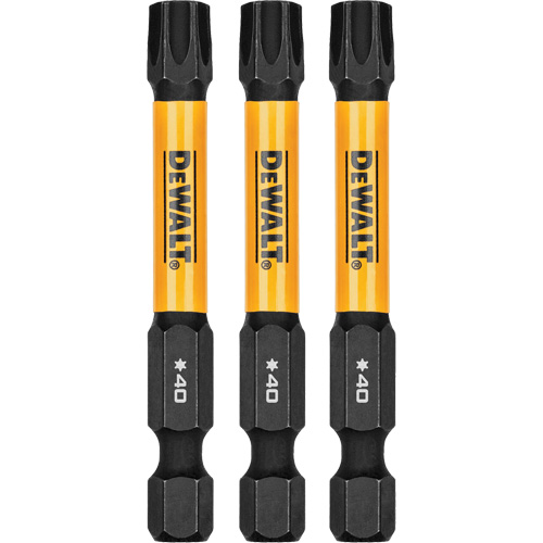 Forets pour tournevis &agrave; chocs FLEXTORQ 3 mcx, Torx, T-40, Prise 1/4" Equipex
