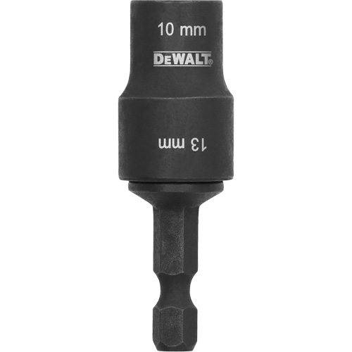 FLEXTORQ&reg; Double-Ended Detachable Nut Driver, 13 mm Drive, 4-4/5" L, Magnetic Equipex