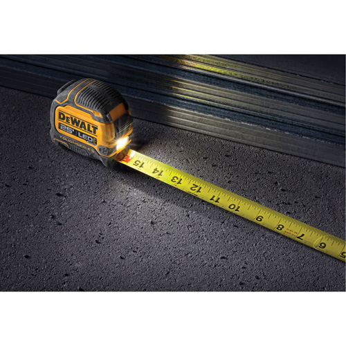 TOUGHSERIES LED Lighted Tape Measure, 25' Equipex