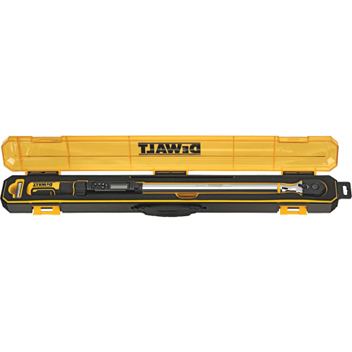 Torque Wrench, Electronic, 1/2" Square Drive, 50 - 250 ft-lbs. Equipex