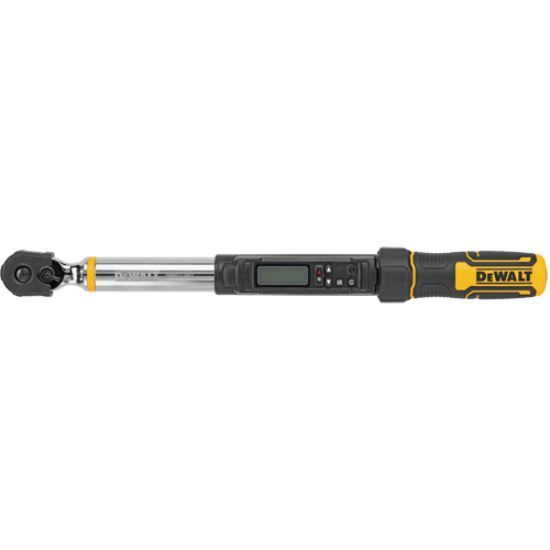 Torque Wrench, Electronic, 3/8" Square Drive, 20 - 100 ft-lbs. Equipex