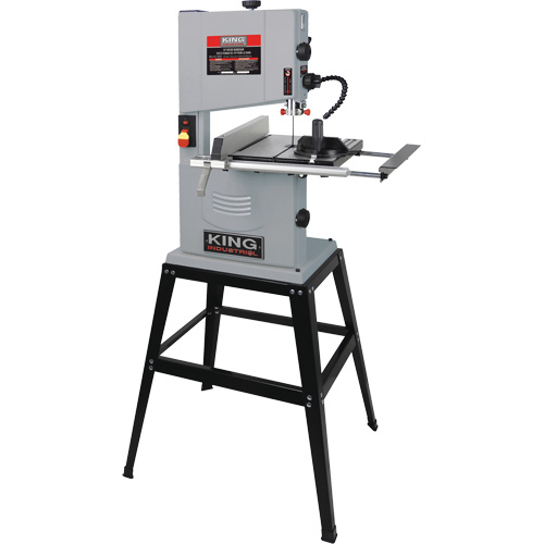 Scie &agrave; ruban pour le bois, Vertical, 120 V, 2750 tr/min Equipex