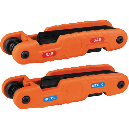 Pro Folding Hex Key Set, 21 Pcs., Metric & Imperial Equipex