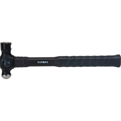 Marteau &agrave; panne ronde, Poids de la t&ecirc;te 16 oz, Face Ordinaire, Prise Fibre de verre Equipex