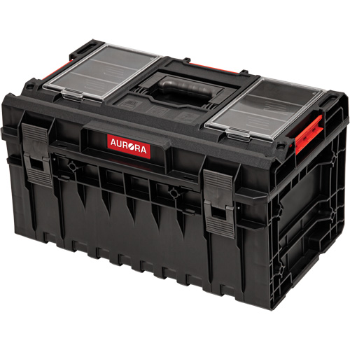 Arx&reg; Medium Toolbox, 23" x 15-1/5" x 12-3/5", Black Equipex