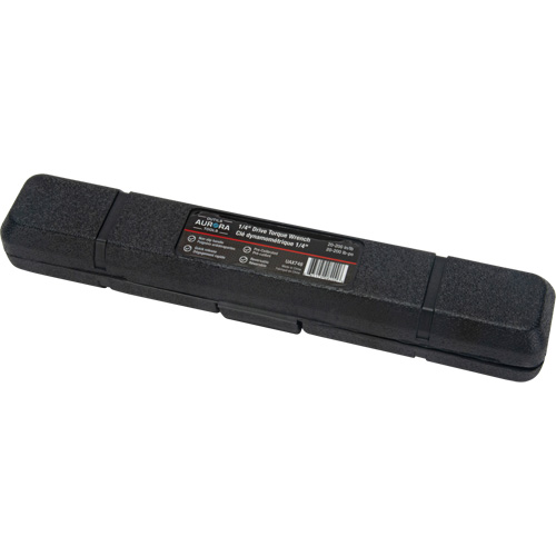 72-Tooth Torque Wrench, Click, 1/4" Square Drive, 20 - 200 in-lbs. Equipex